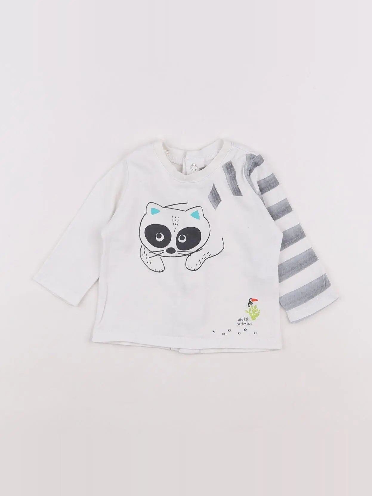 Catimini - tee-shirt blanc - 3 mois