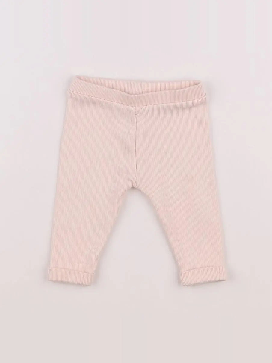 Tape à l'oeil - legging rose - 3 mois