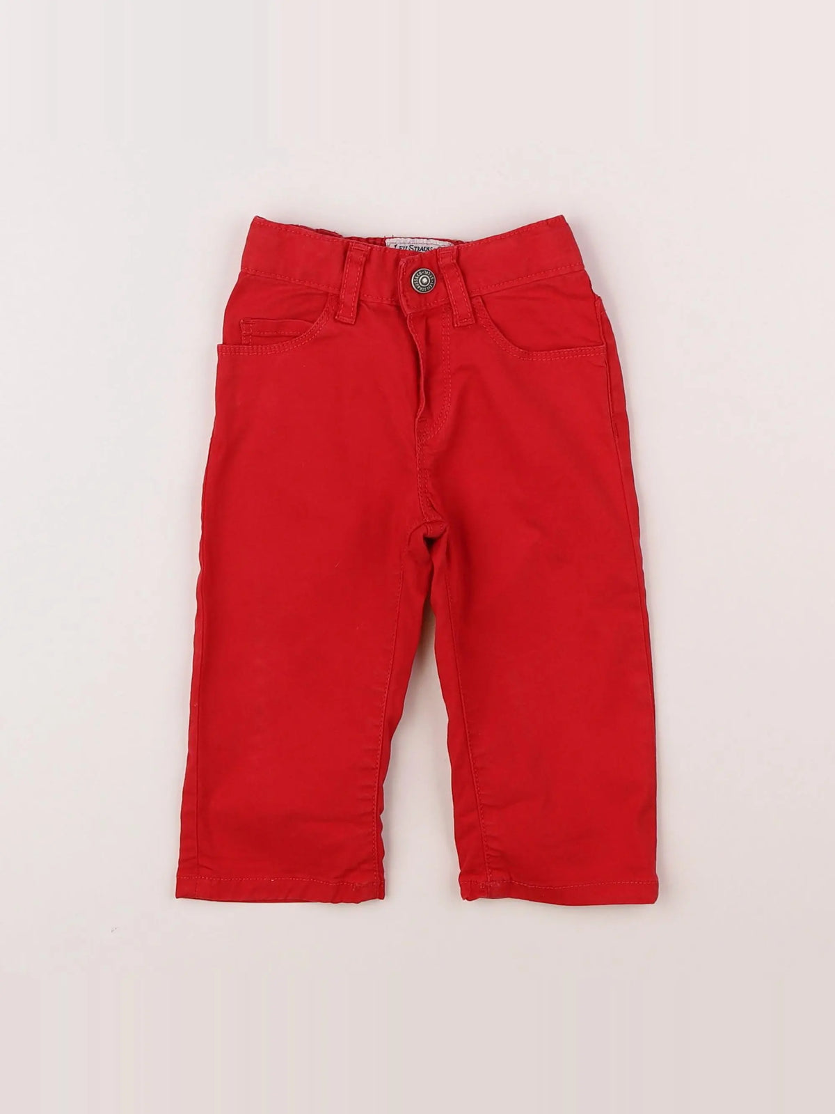 Levi's - pantalon rouge - 12 mois
