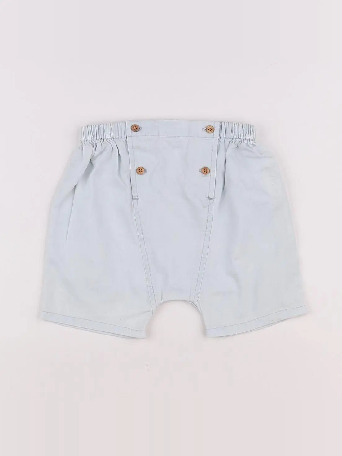 Boutchou - short bleu - 9 mois
