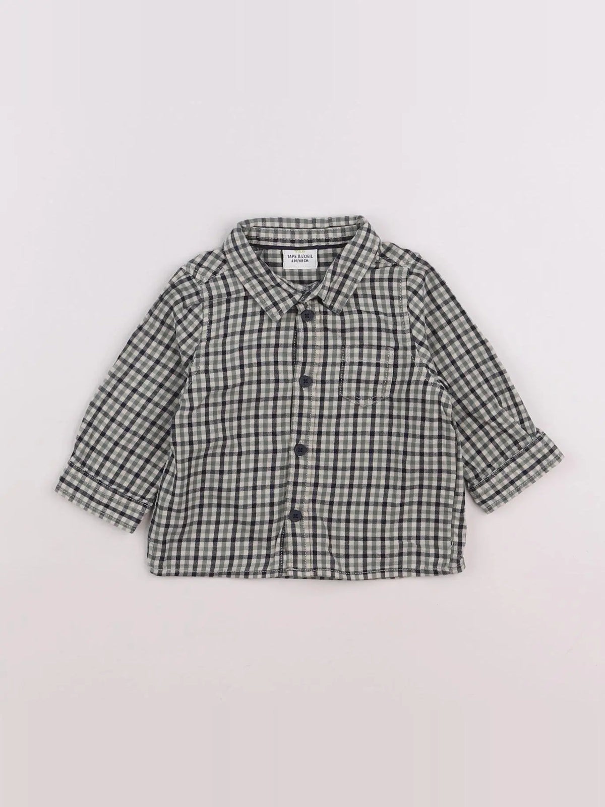 Tape à l'oeil - chemise multicolore - 6 mois
