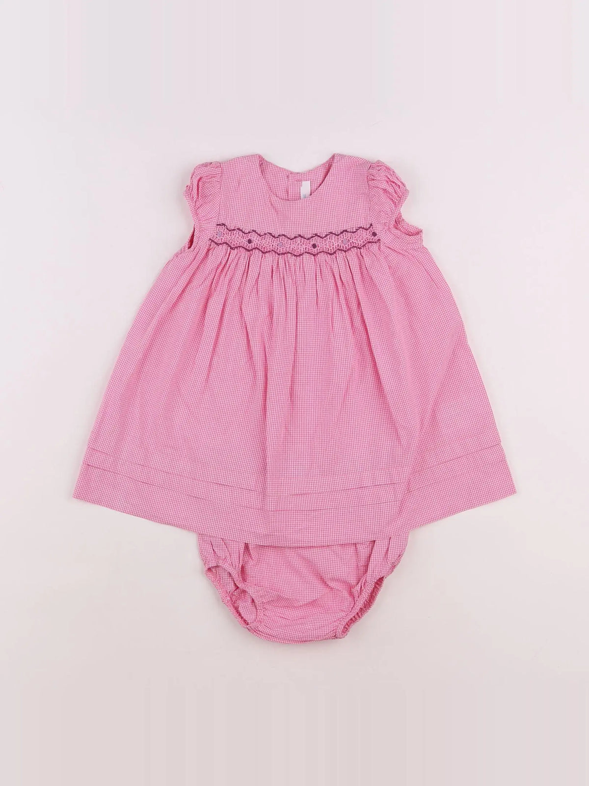 Jacadi - robe rose - 6 mois