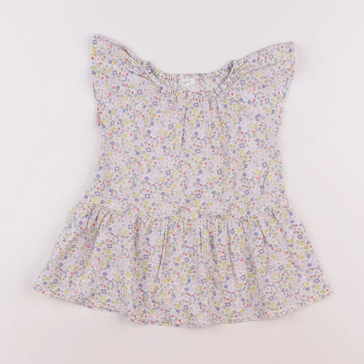 Vertbaudet - robe multicolore - 12 mois