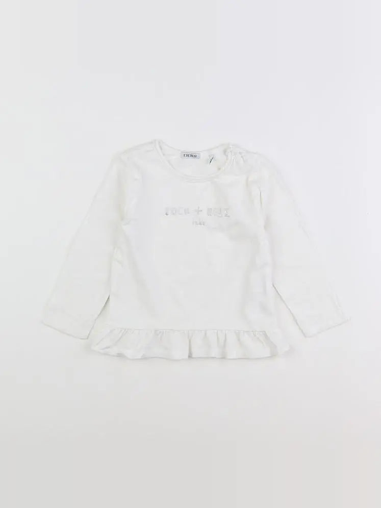 IKKS - tee-shirt blanc - 2 ans