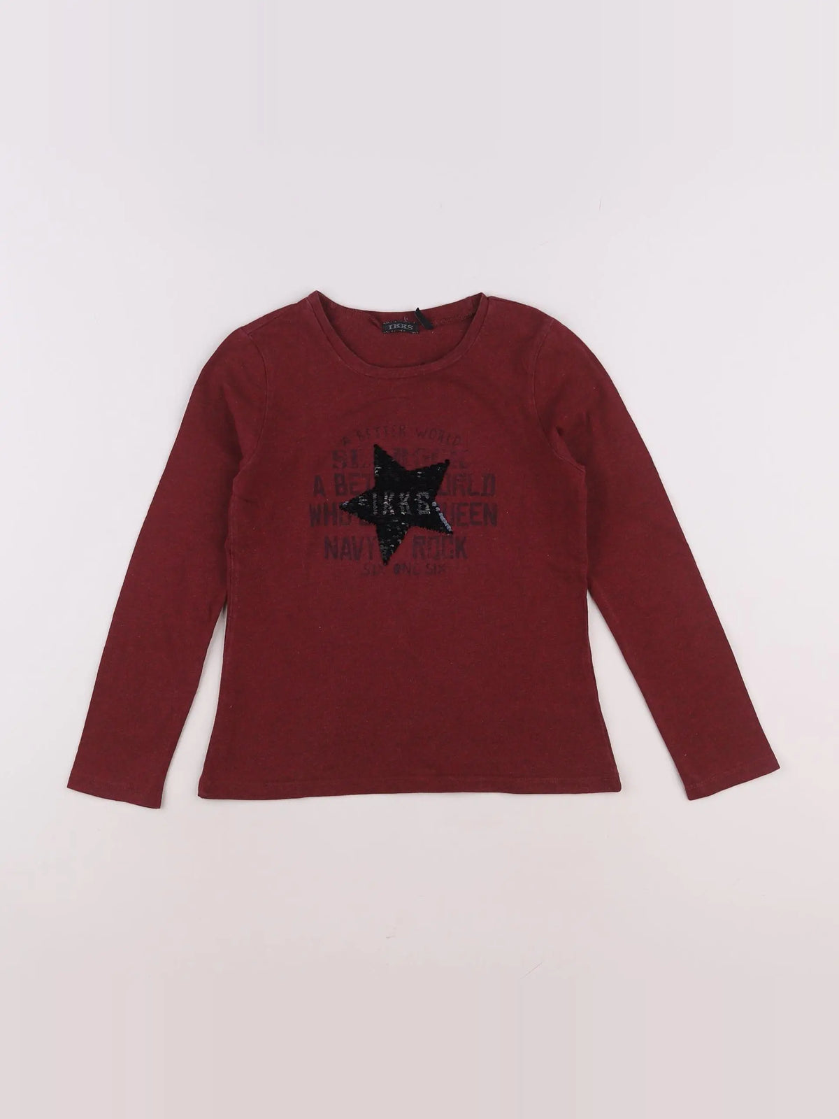 IKKS - tee-shirt rouge - 8 ans