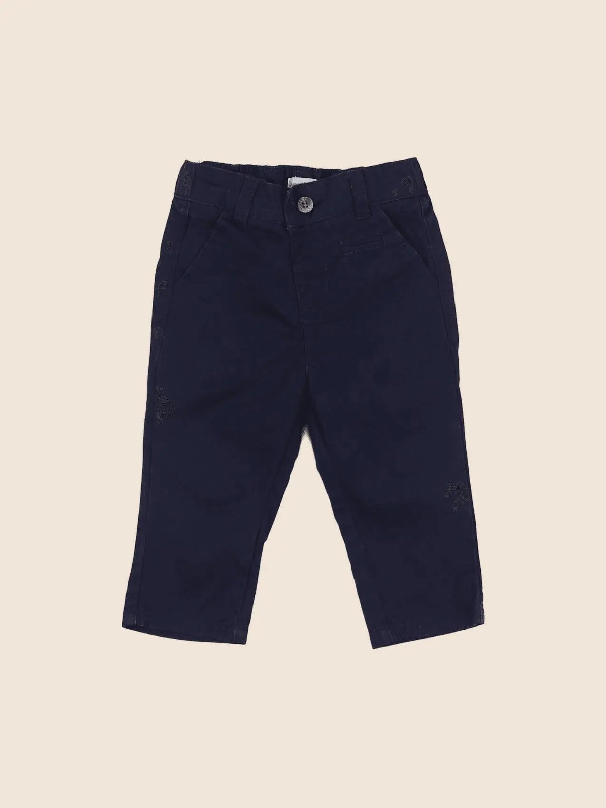 Vertbaudet - pantalon bleu - 9 mois