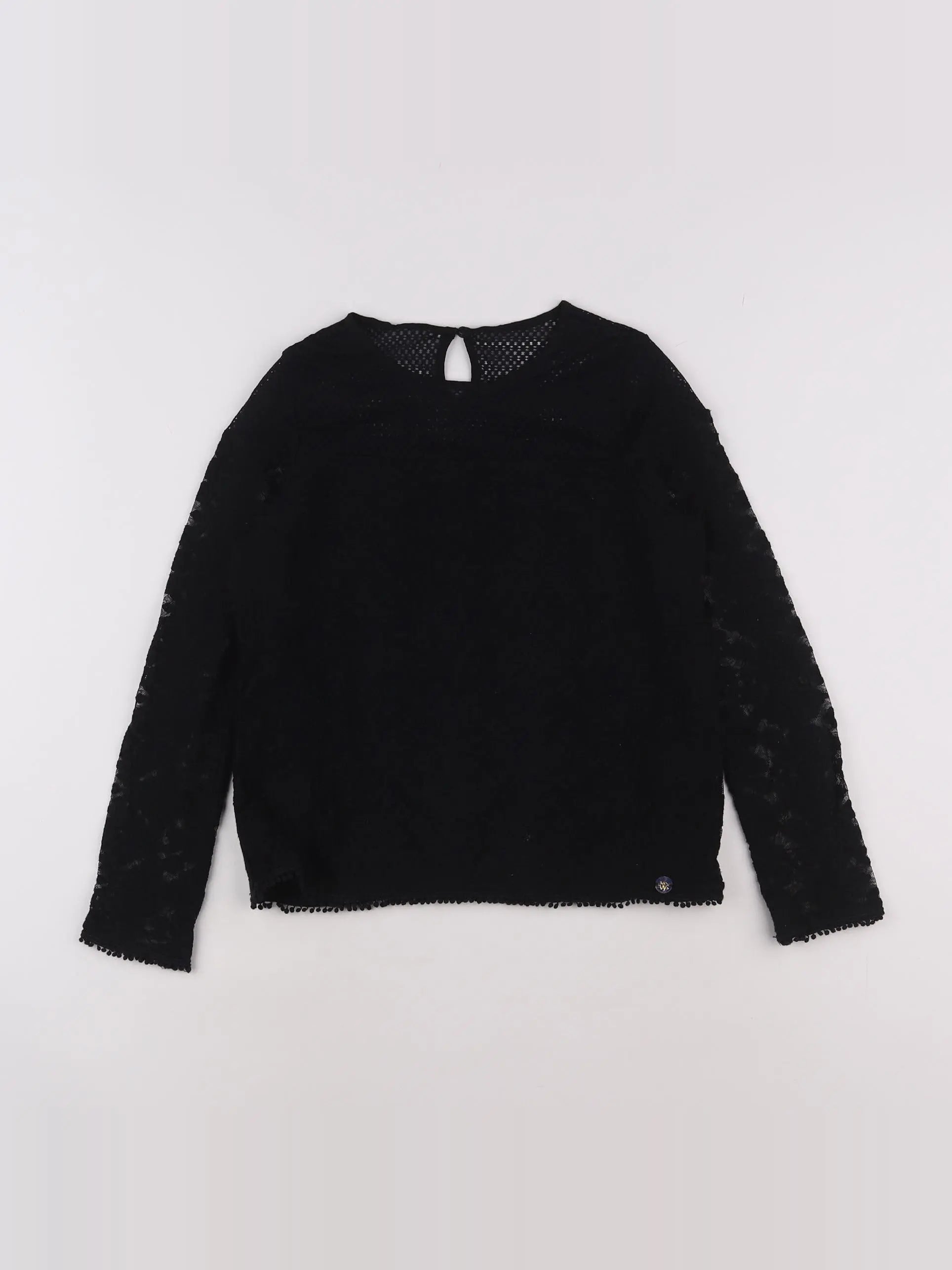 IKKS - blouse noir - 10 ans