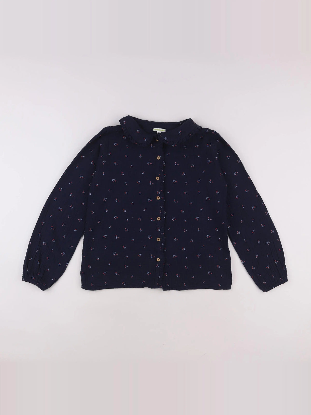 Vertbaudet - blouse bleu - 14 ans