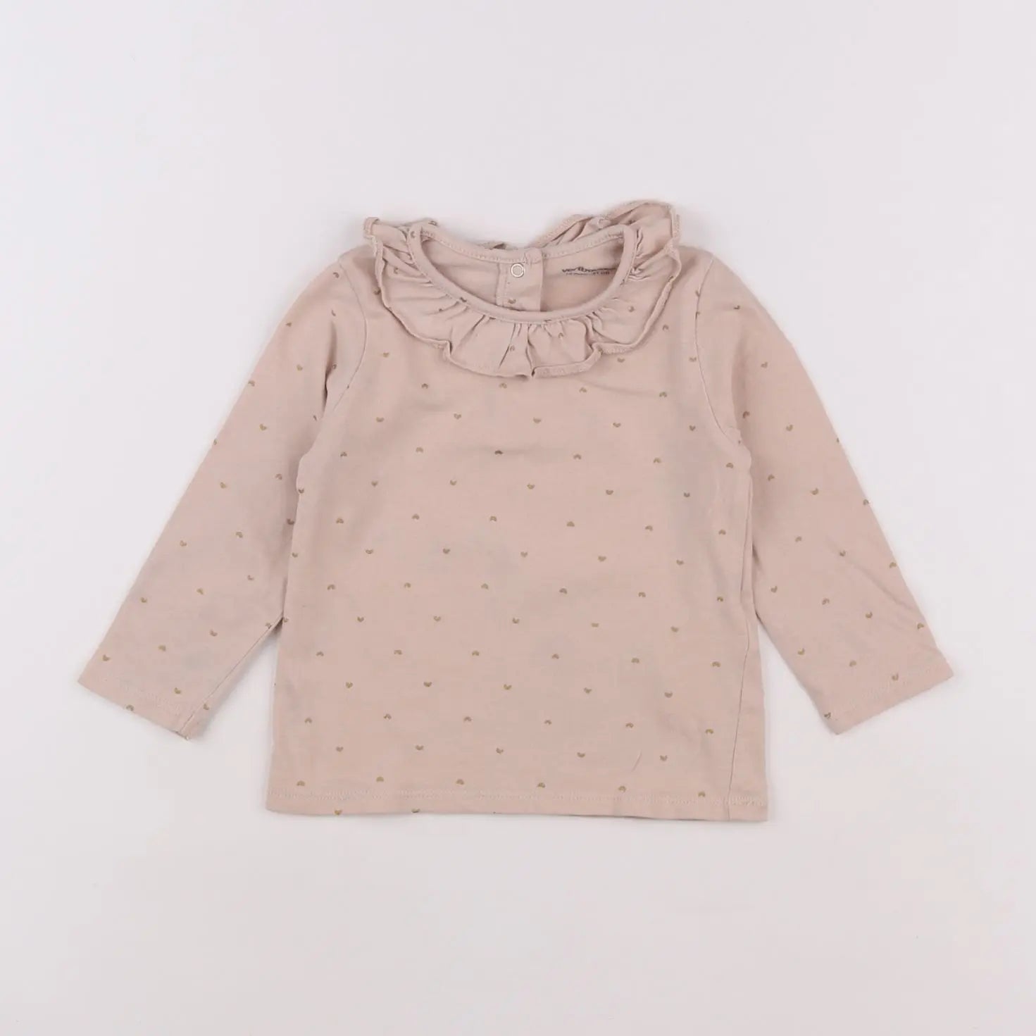 Vertbaudet - tee-shirt rose - 18 mois