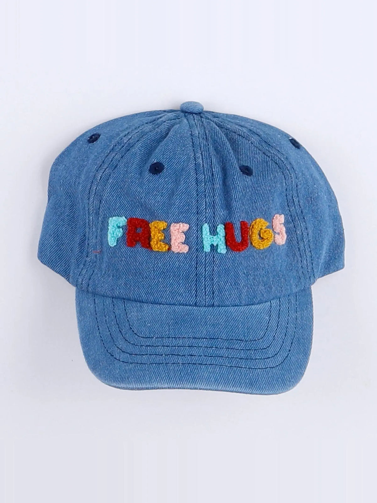 Casquette "FREE HUGS" bleu