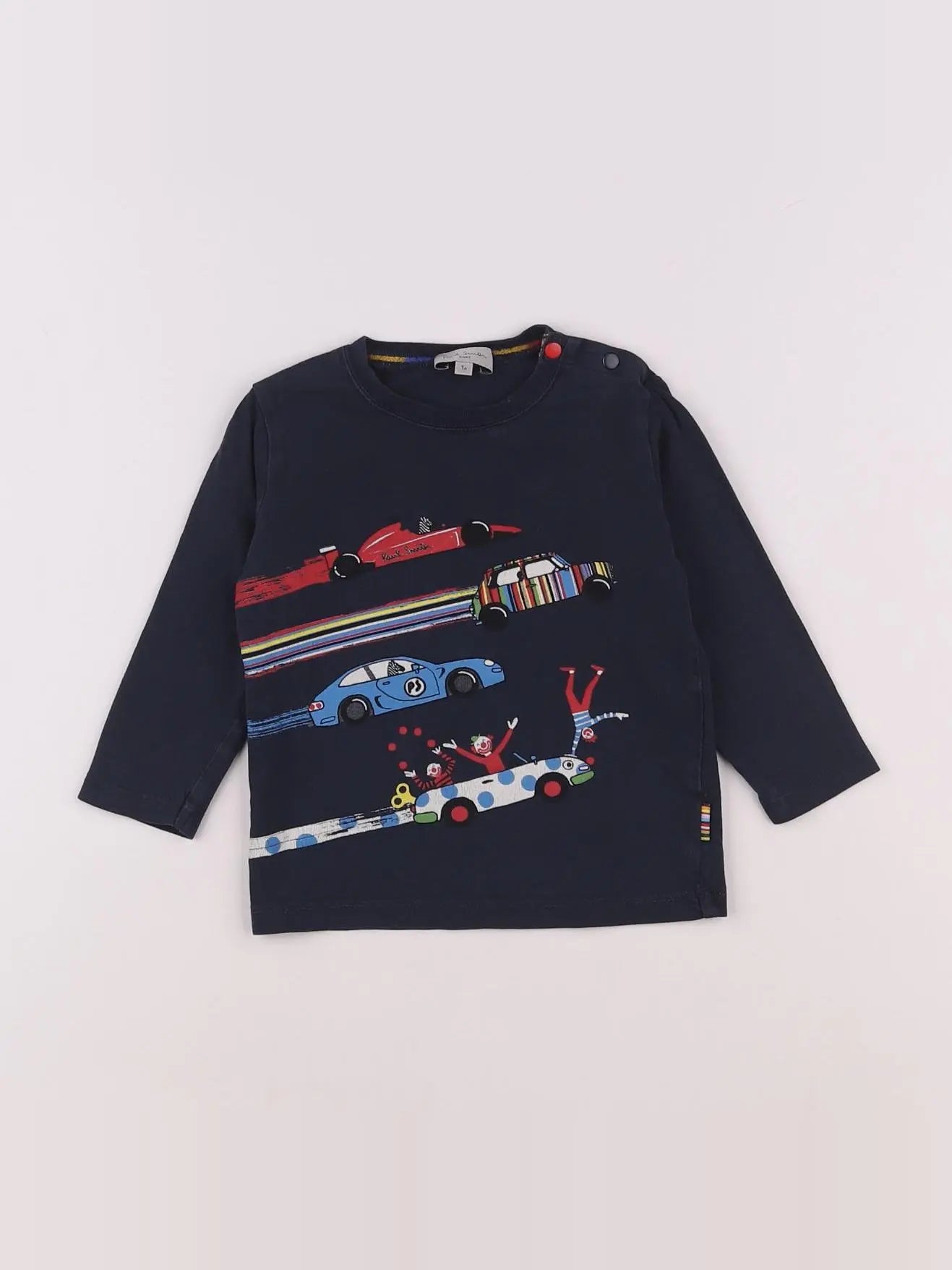 Paul Smith - tee-shirt bleu - 12 mois