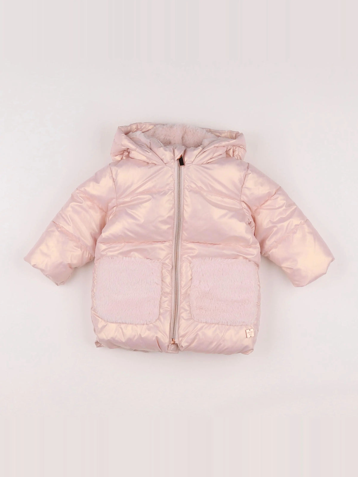 Carrément Beau - parka rose - 6 mois