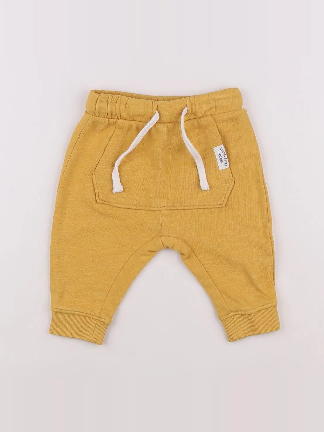 H&M - jogging jaune - 3/6 mois