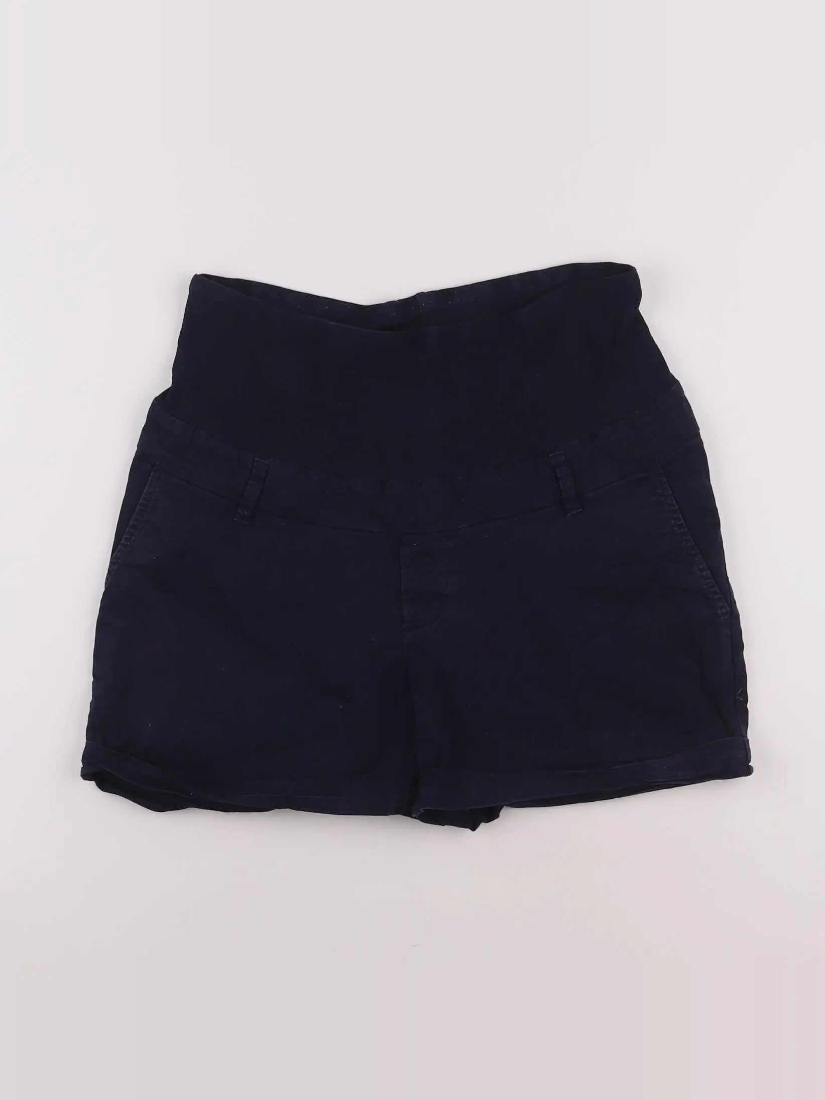 H&M - short grossesse bleu - 36