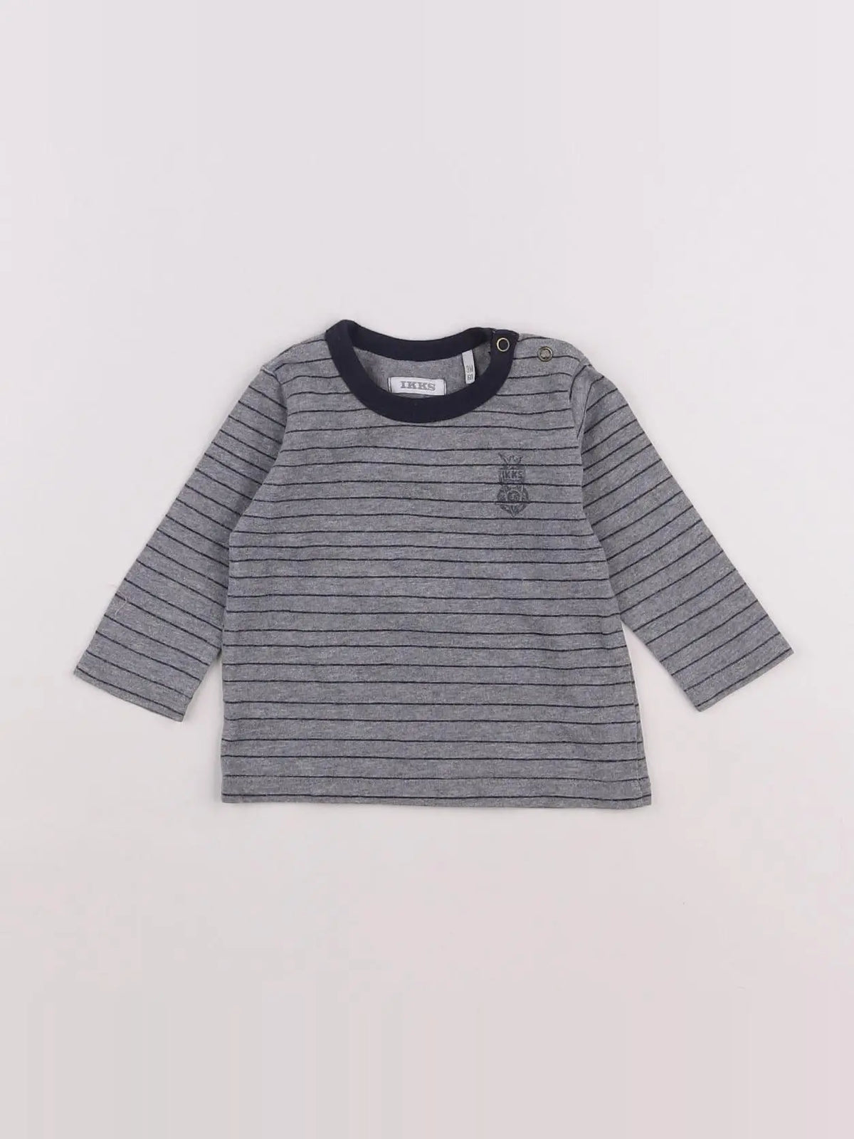 IKKS - tee-shirt gris - 3 mois