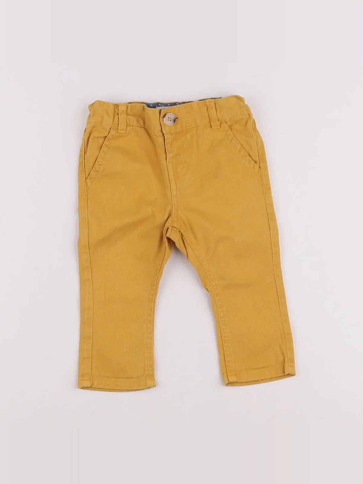 La Redoute - pantalon jaune - 6 mois