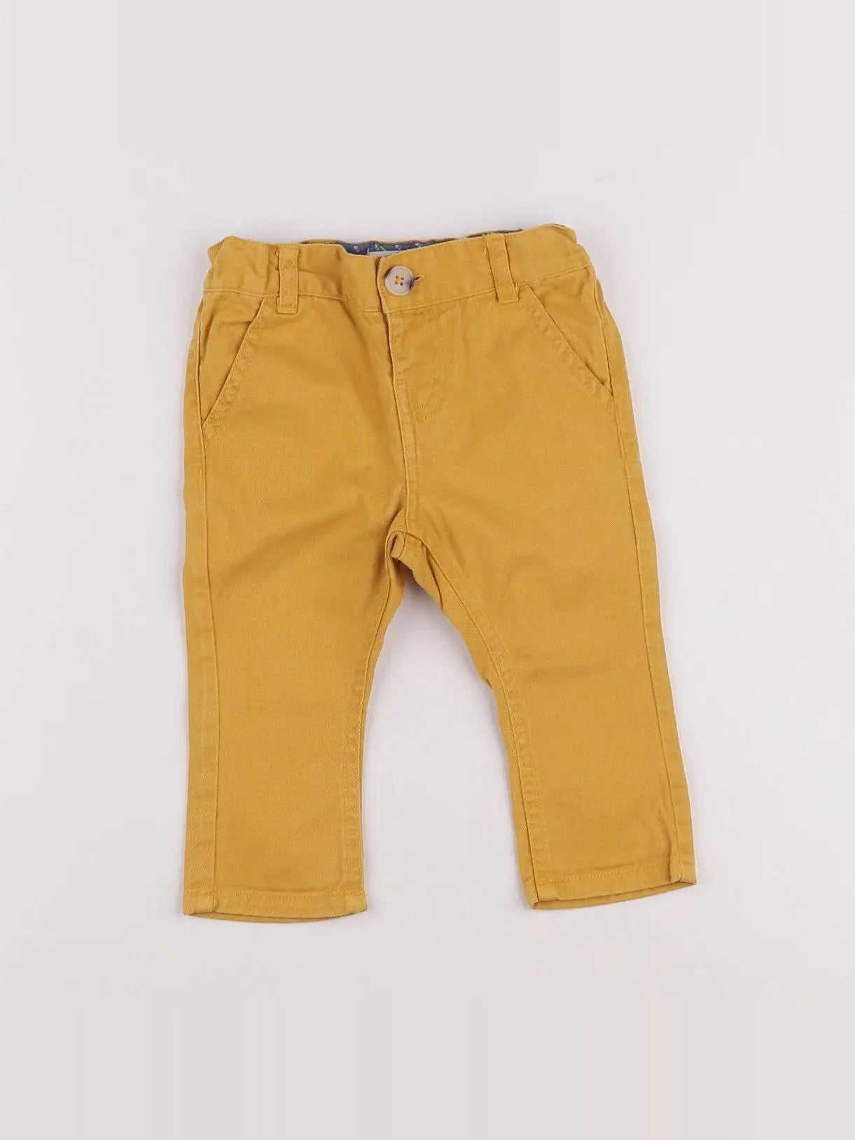 La Redoute - pantalon jaune - 6 mois