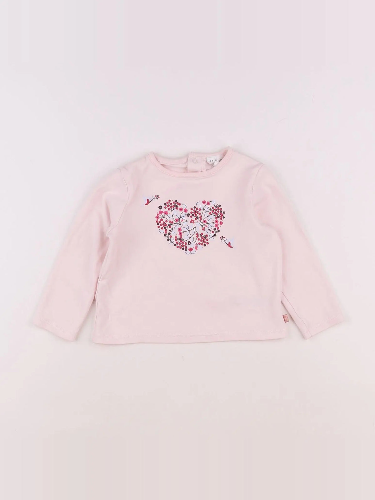 Carrément Beau - tee-shirt rose - 2 ans