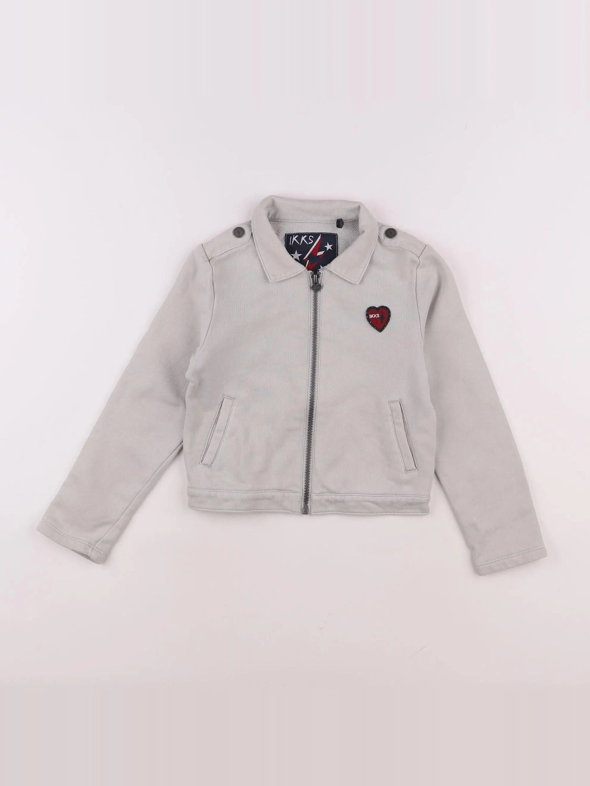 IKKS - veste beige - 10 ans