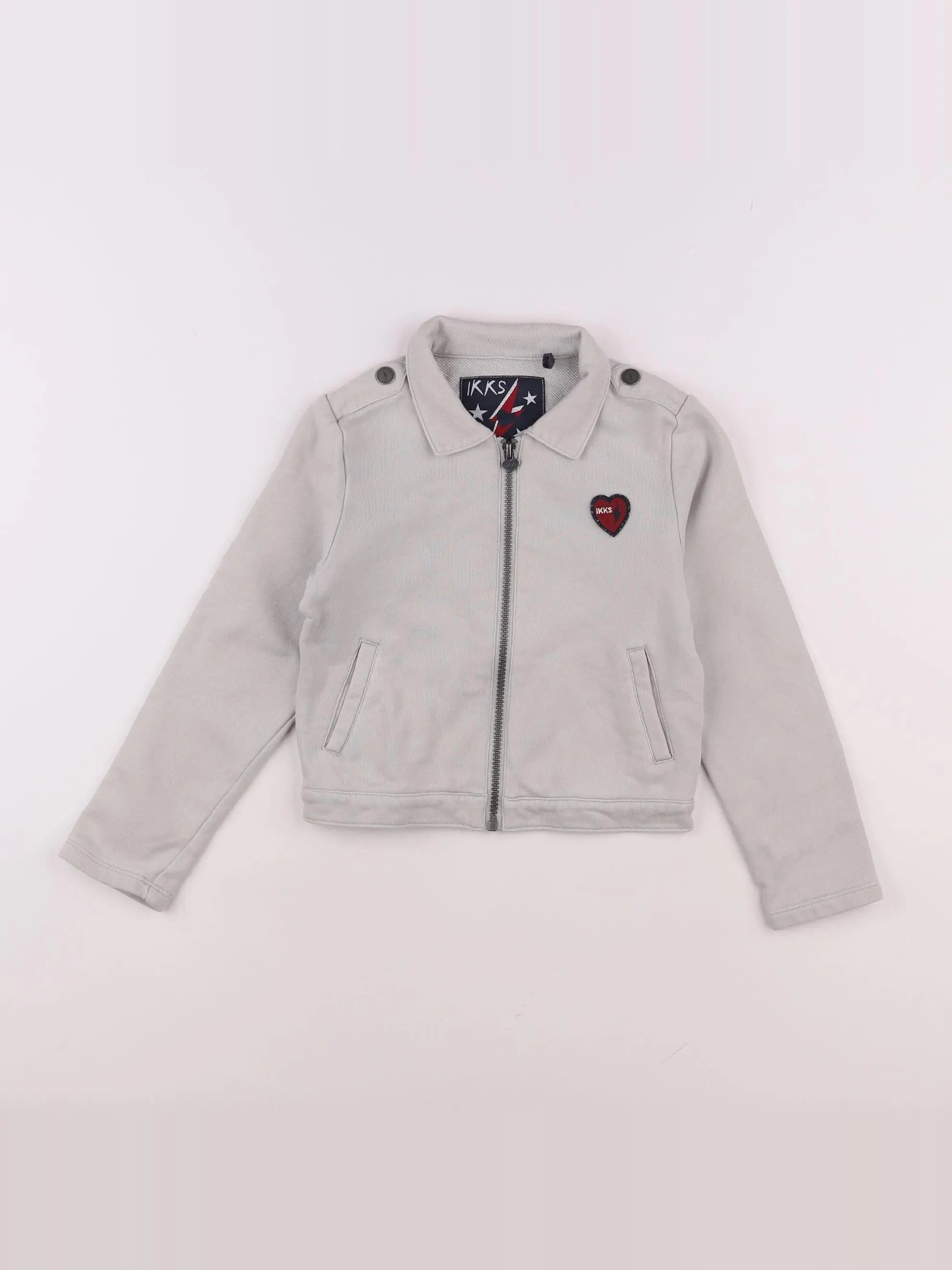 IKKS - veste beige - 10 ans
