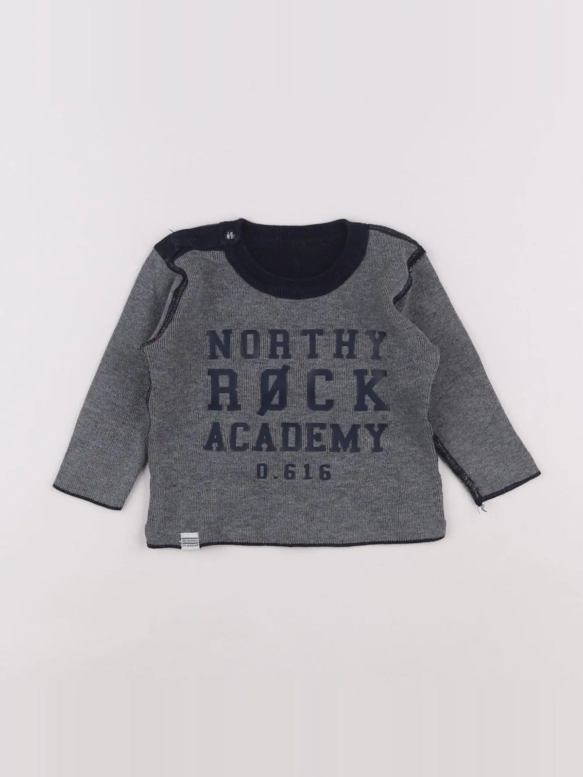 IKKS - pull bleu - 6 mois