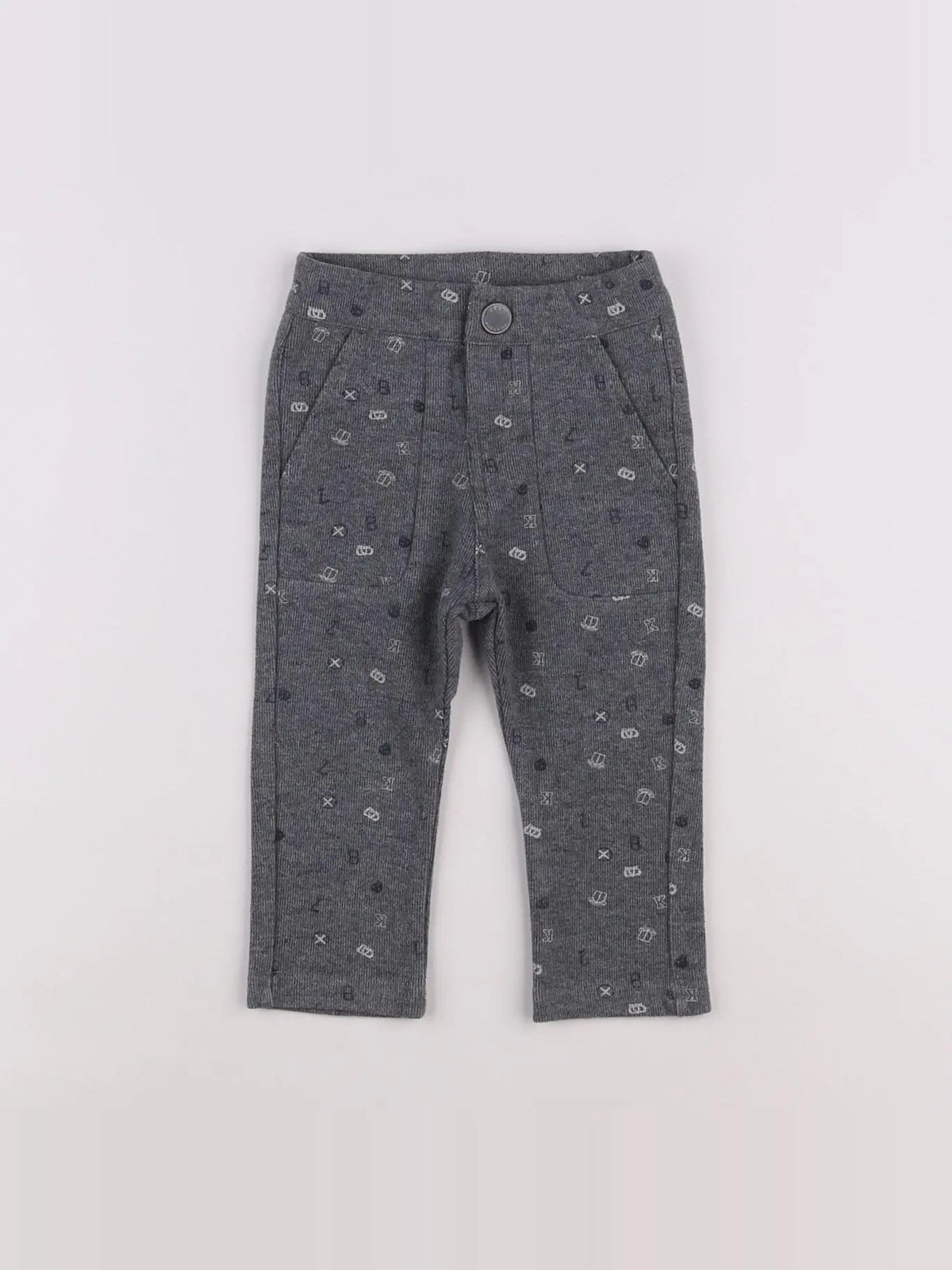 IKKS - pantalon gris - 12 mois