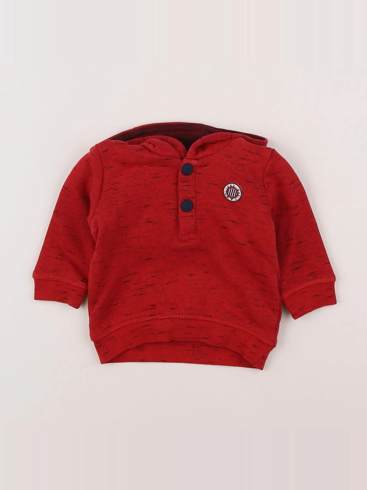 IKKS - sweat imprimé au dos rouge - 6 mois
