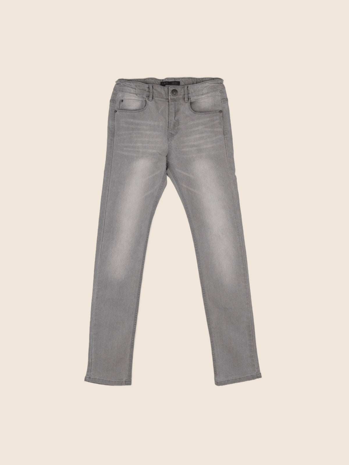 IKKS - jean gris - 12 ans