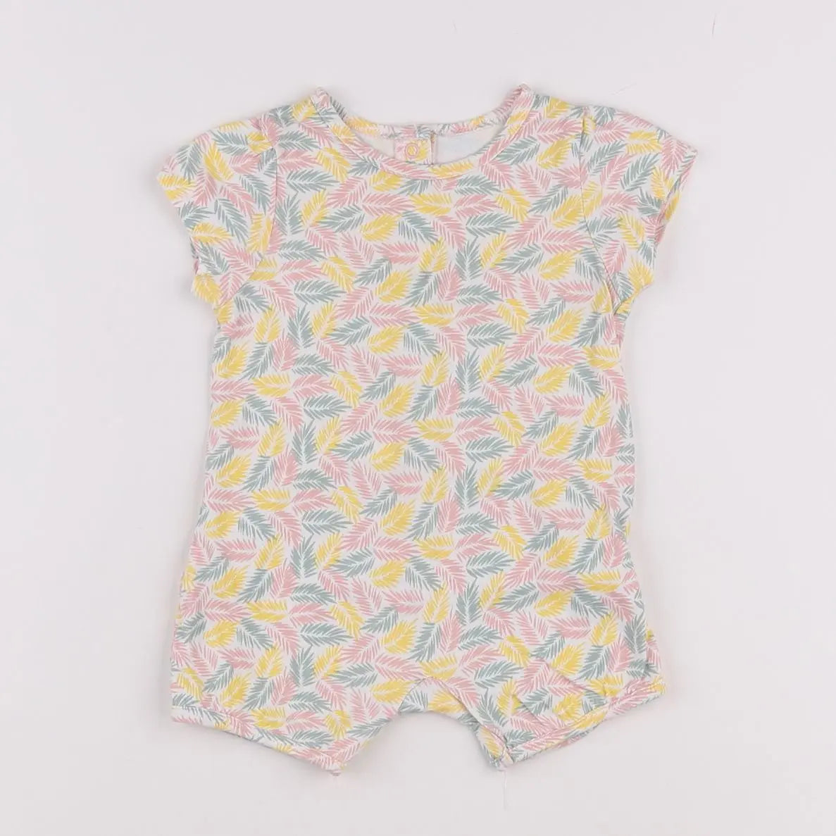 Vertbaudet - combinaison multicolore - 3 mois