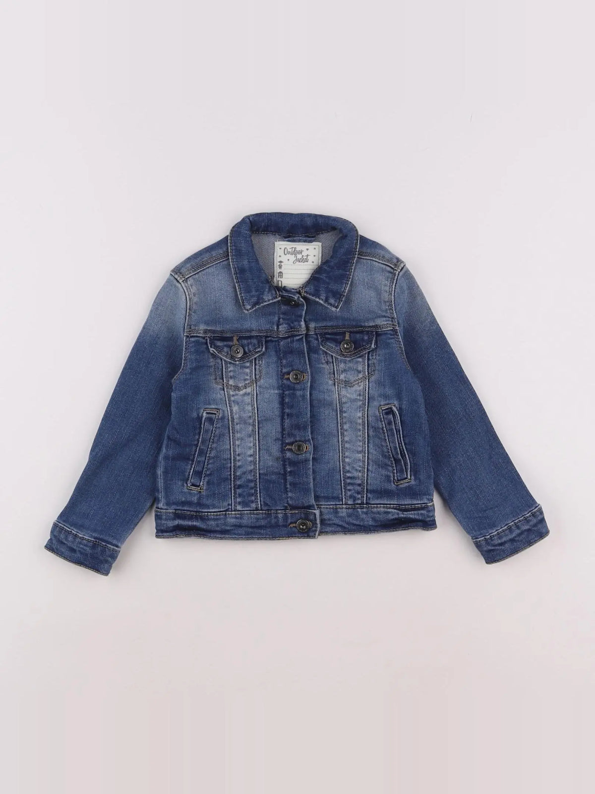 Vertbaudet - veste bleu - 2 ans