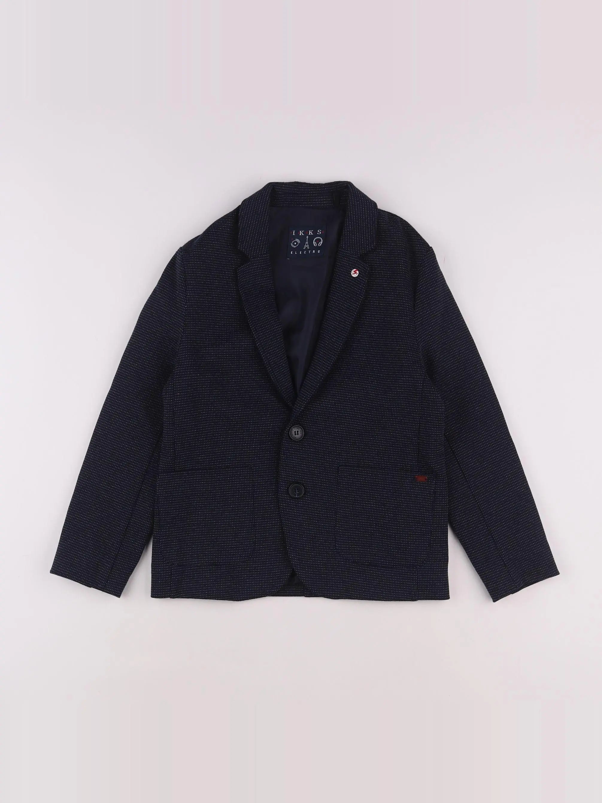 IKKS - veste bleu - 8 ans