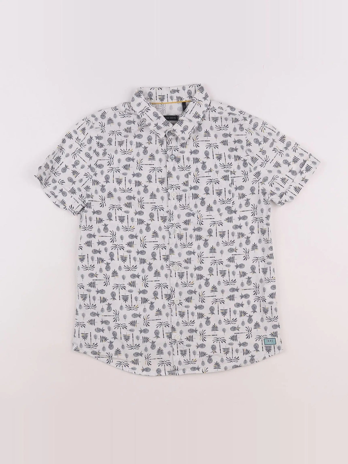 IKKS - chemise blanc - 10 ans