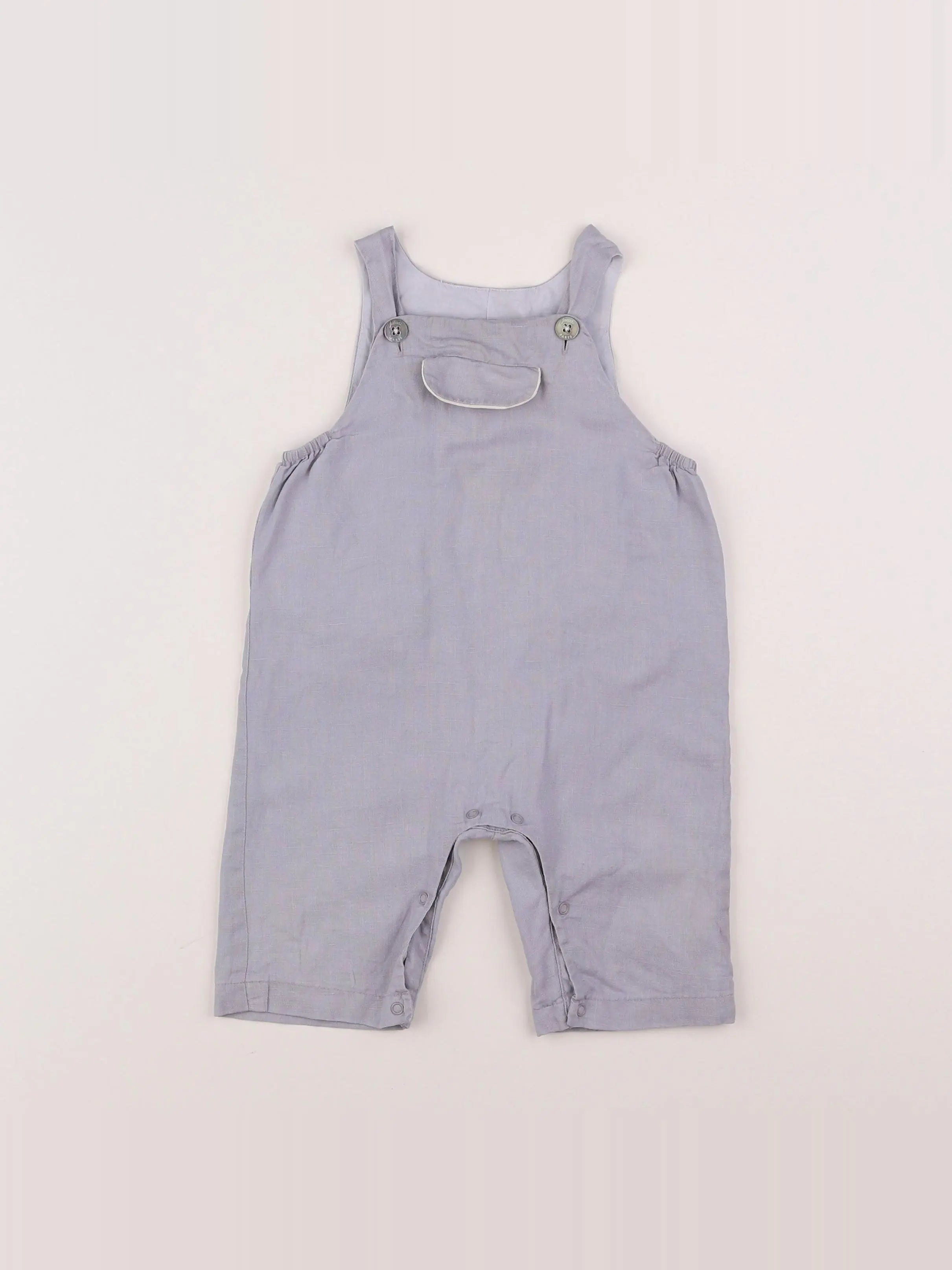 Jacadi - salopette gris - 6 mois
