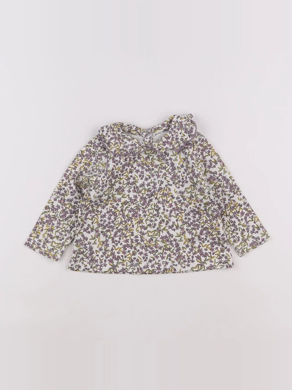 Boutchou - tee-shirt violet - 9 mois