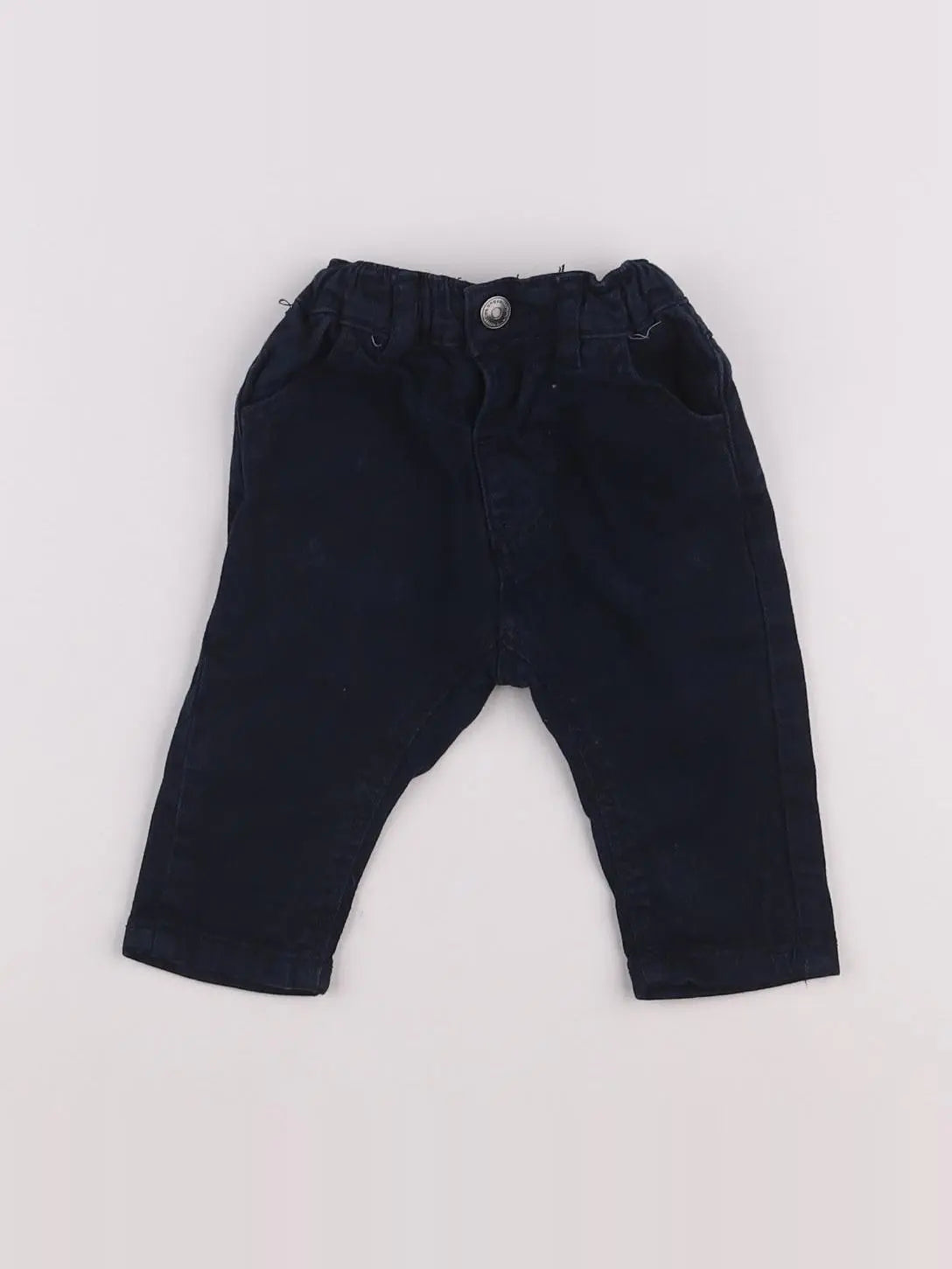 Tape à l'oeil - pantalon bleu - 3 mois