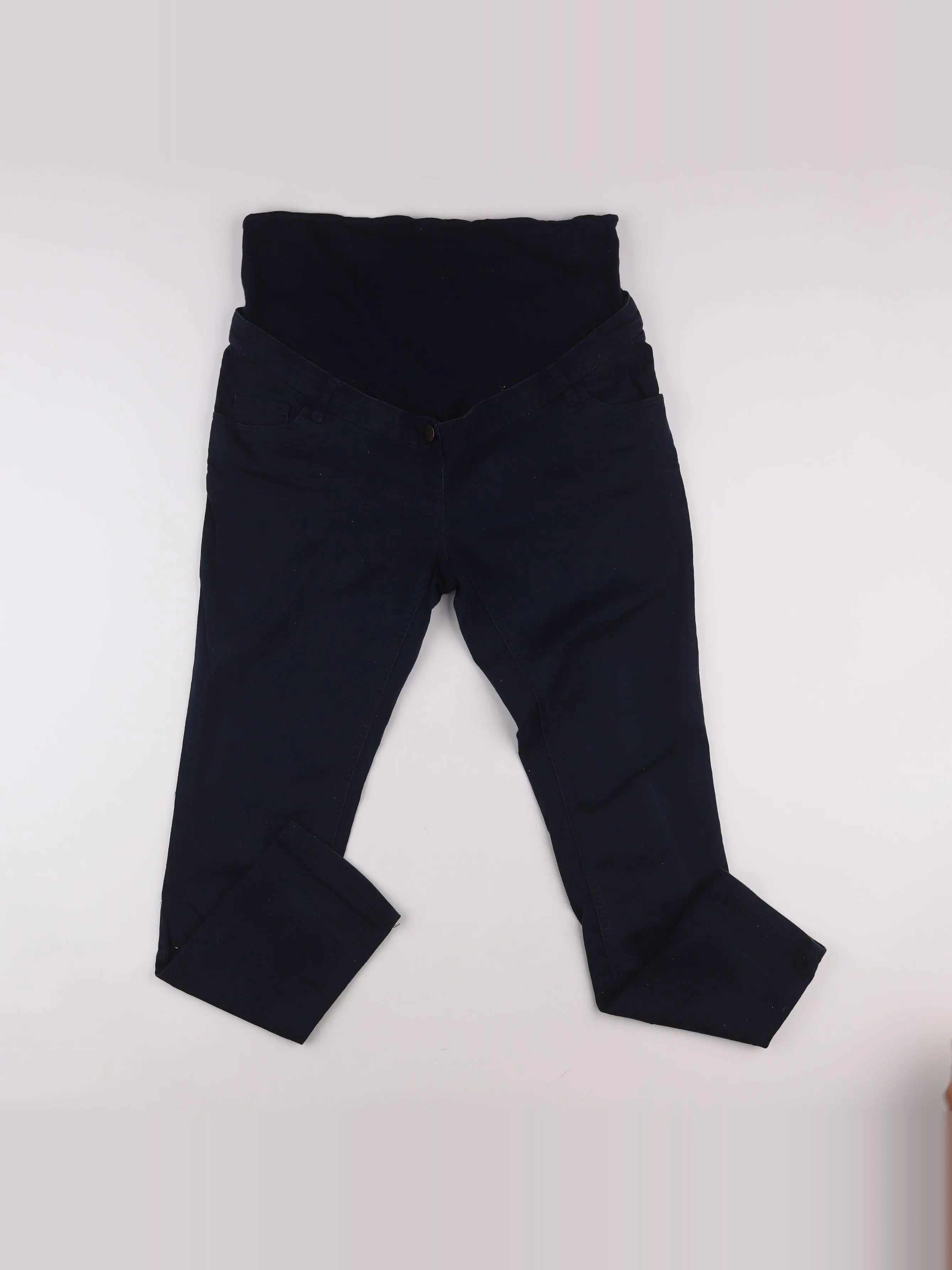 Kiabi - pantalon grossesse bleu - 42