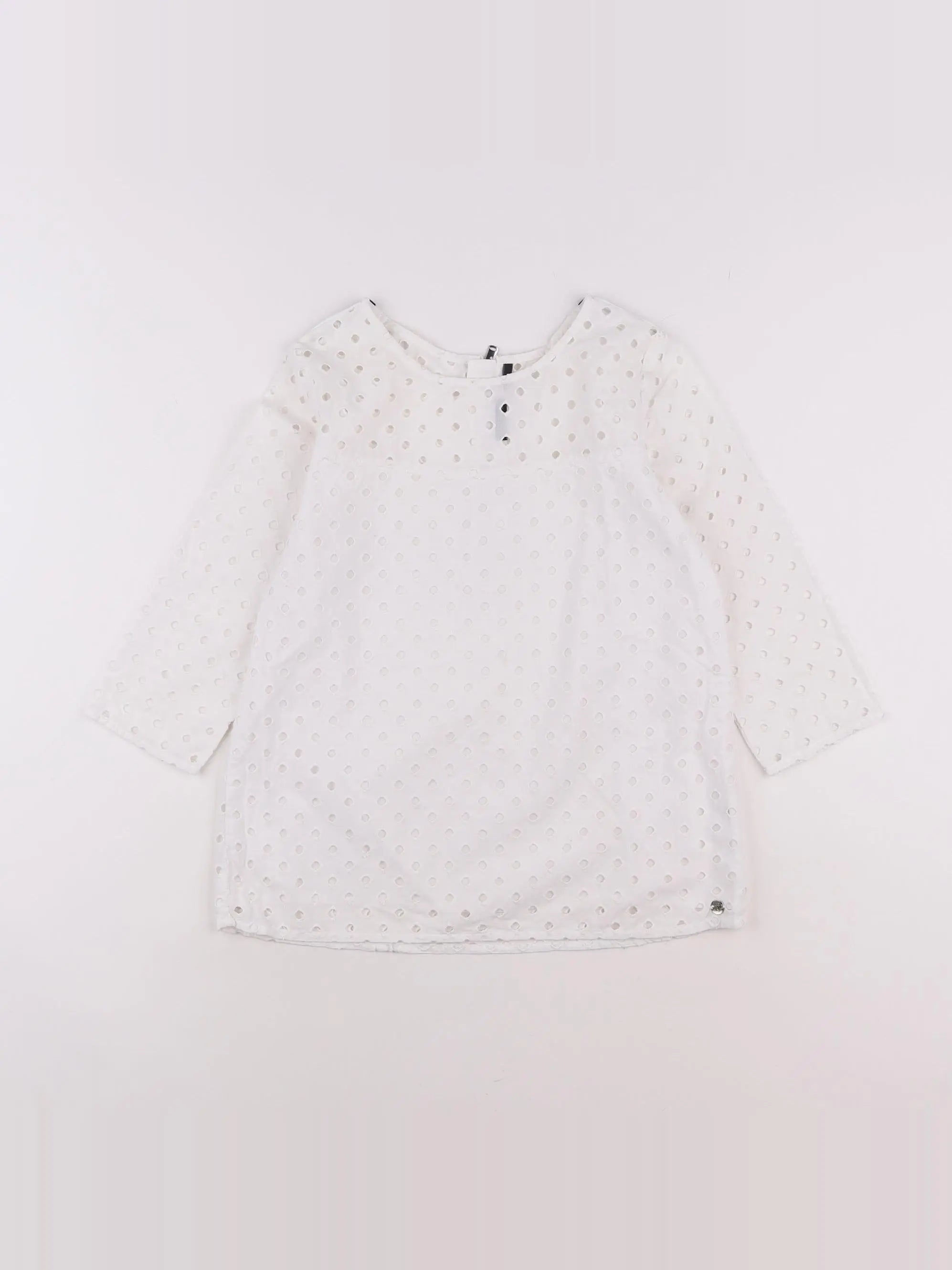 IKKS - tee-shirt blanc - 10 ans