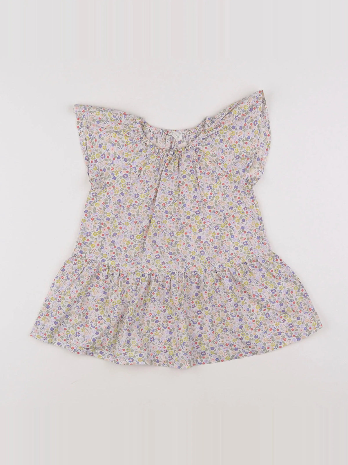 Vertbaudet - robe multicolore - 18 mois