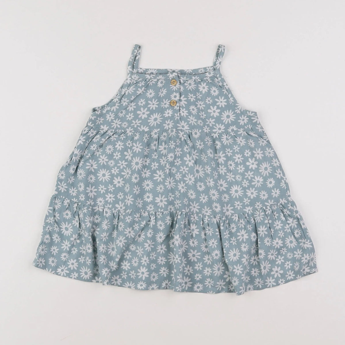 Vertbaudet - robe bleu - 18 mois