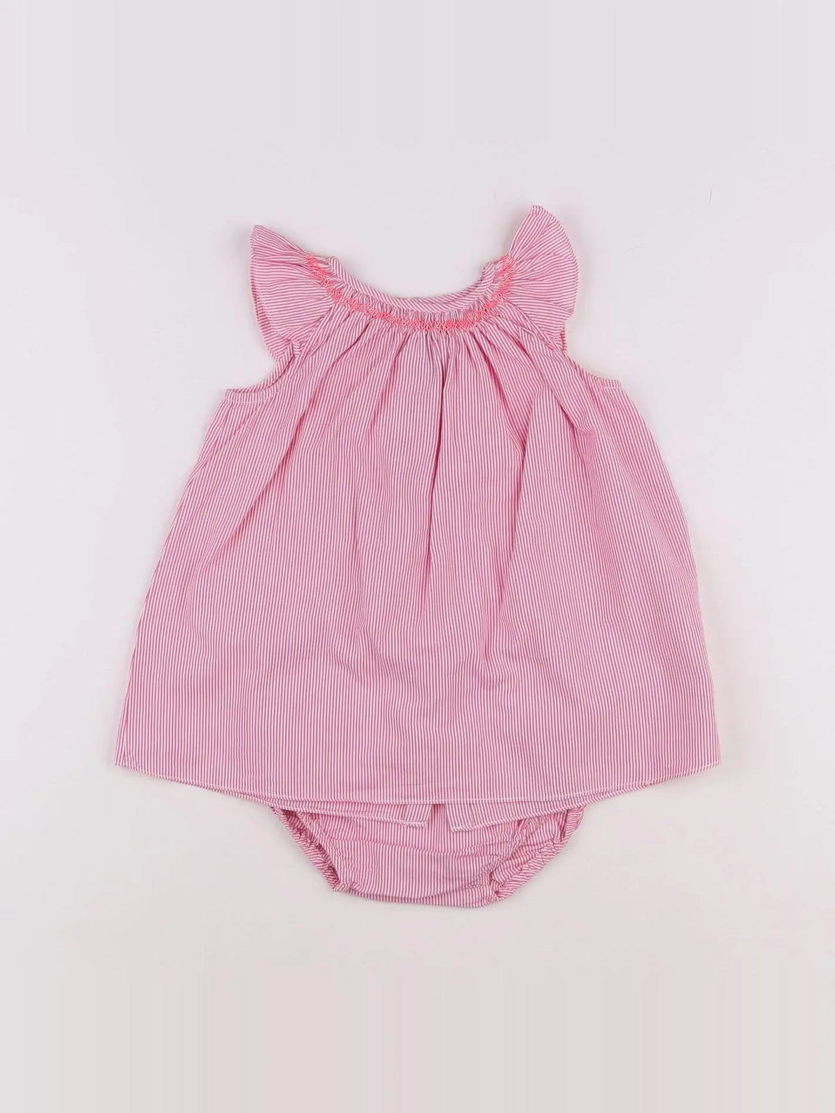 Jacadi - robe rose - 6 mois