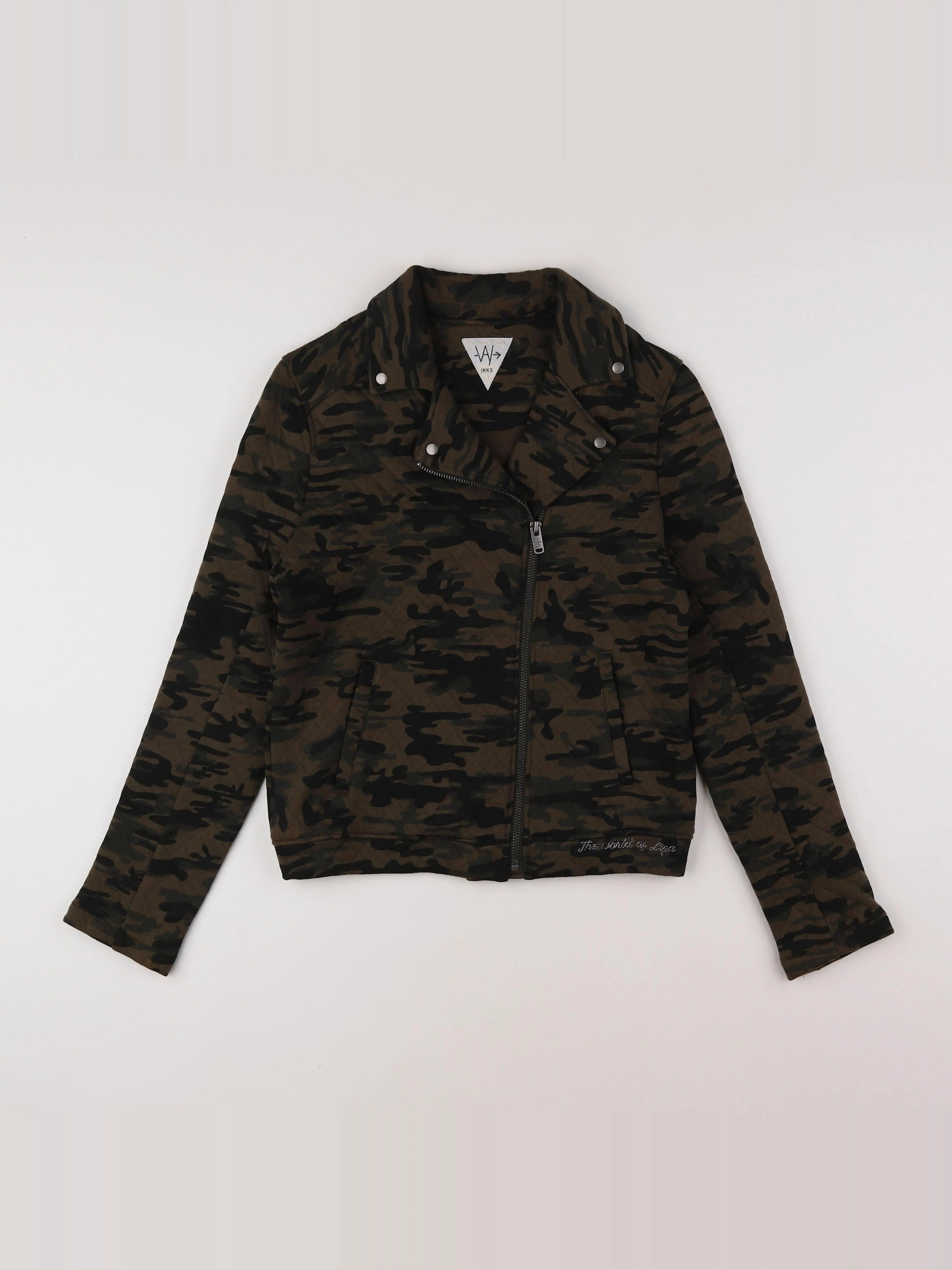 IKKS - veste marron, noir - 14 ans