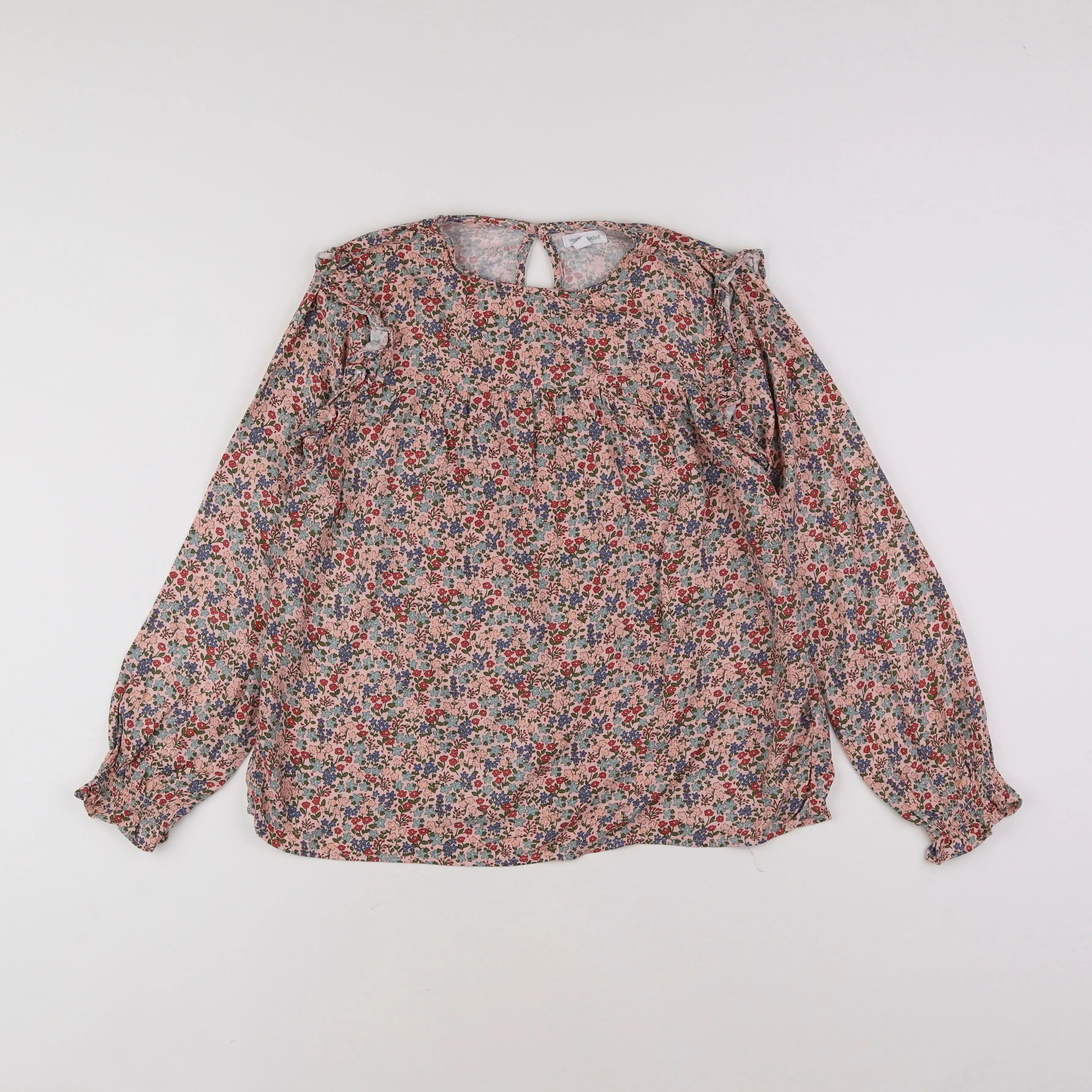 Vertbaudet - blouse multicolore - 12 ans