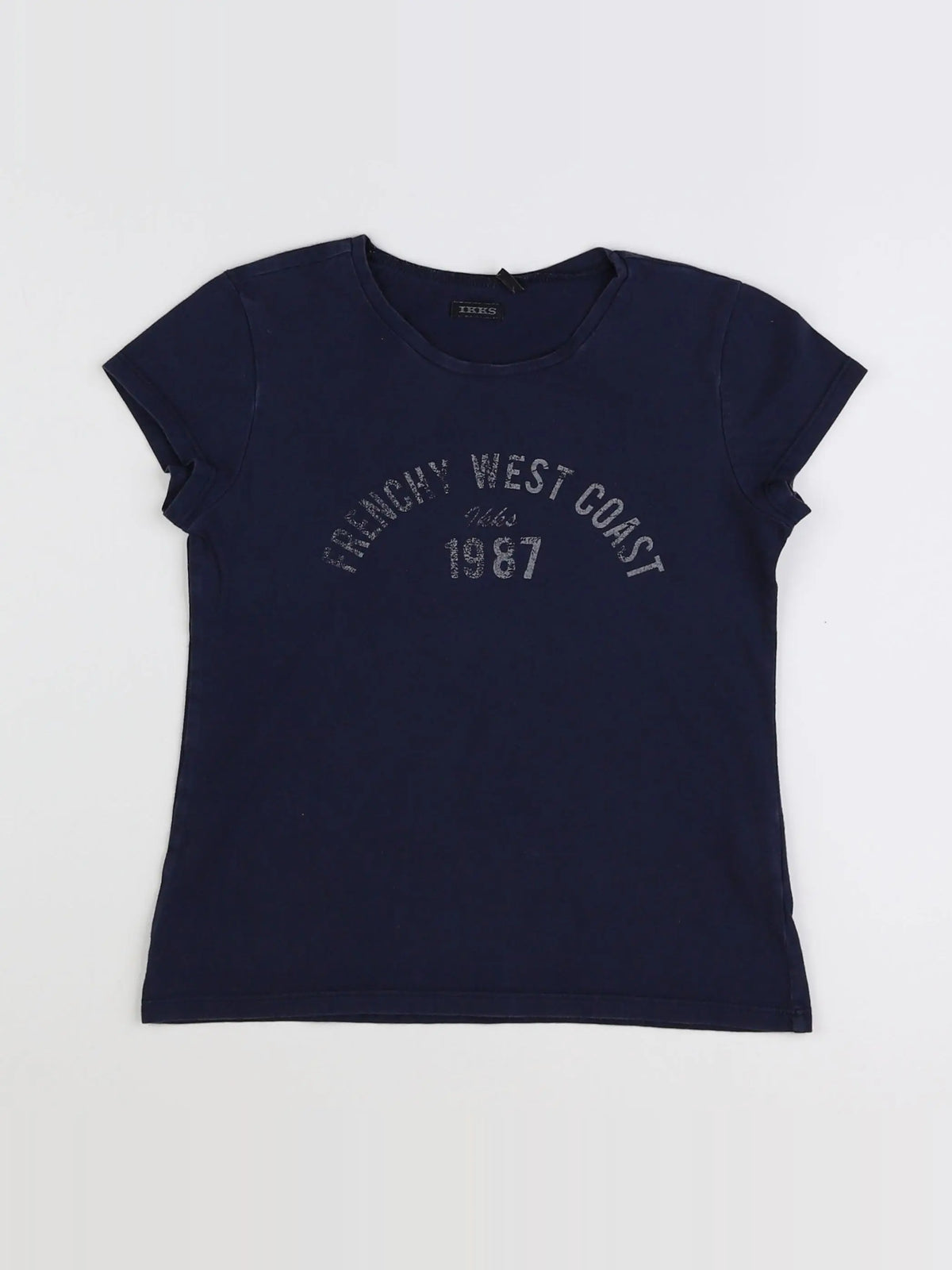 IKKS - tee-shirt bleu - 10 ans