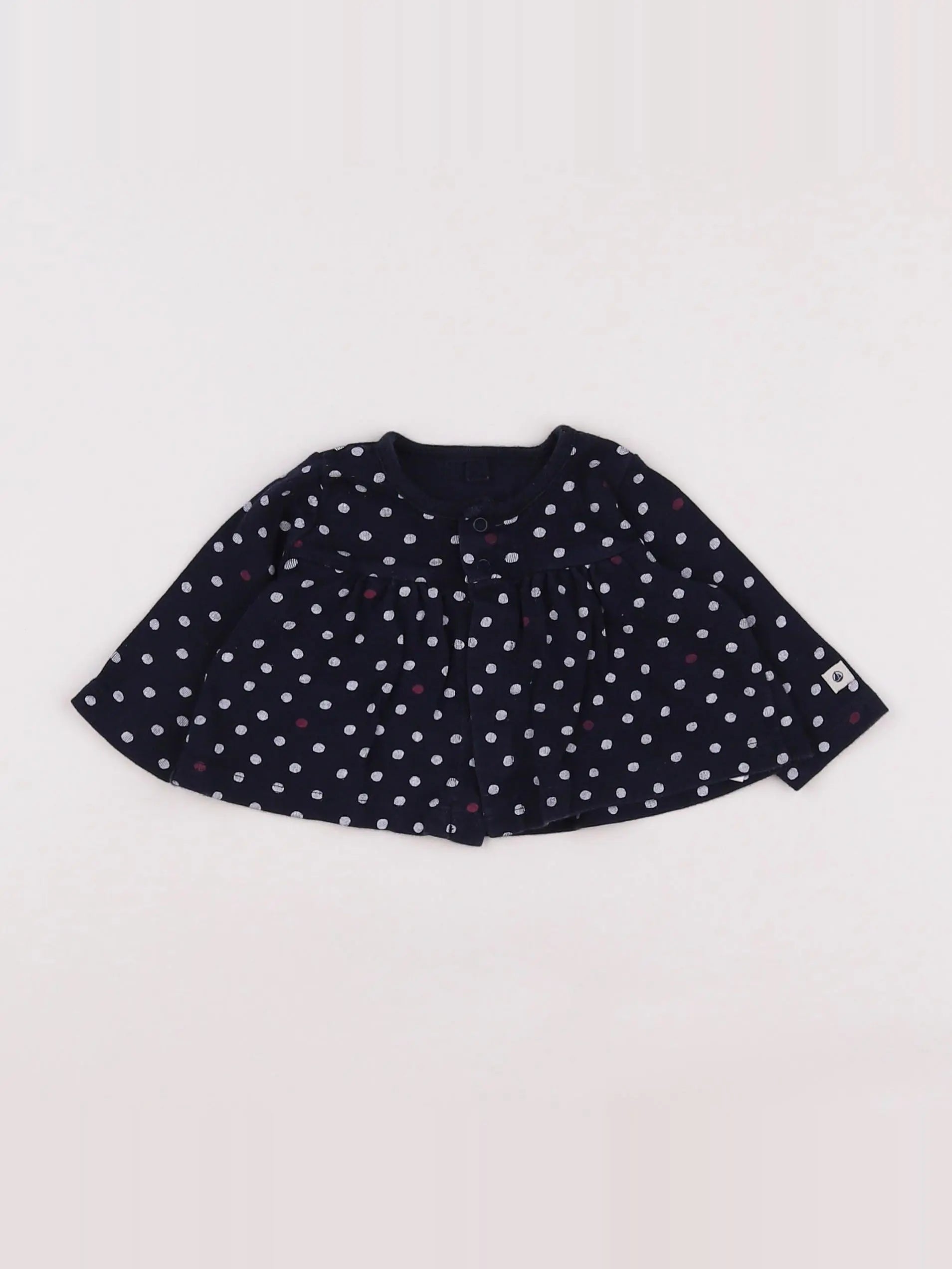 Petit Bateau - tee-shirt bleu - 3 mois