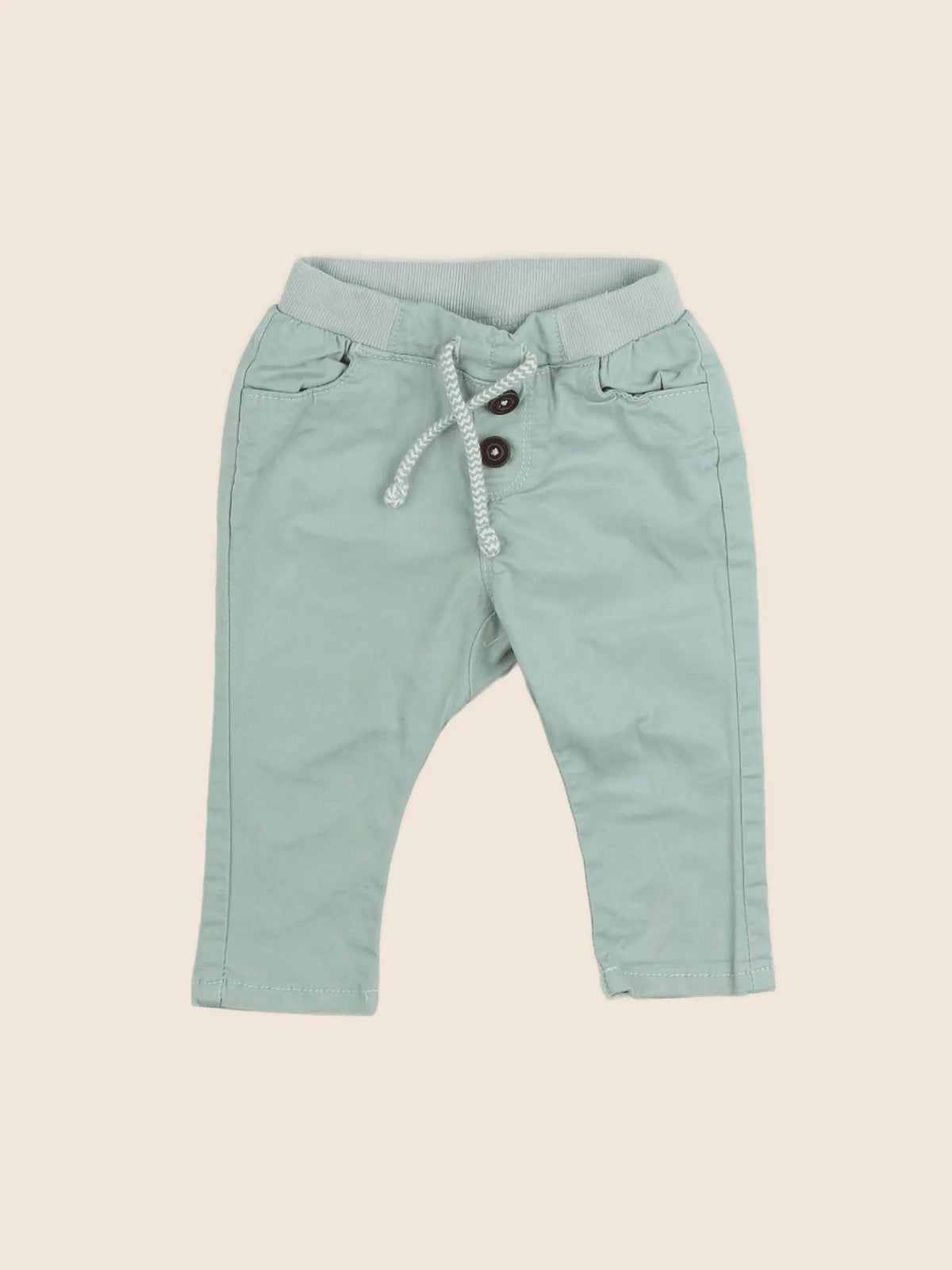 Tape à l'oeil - pantalon vert - 6 mois