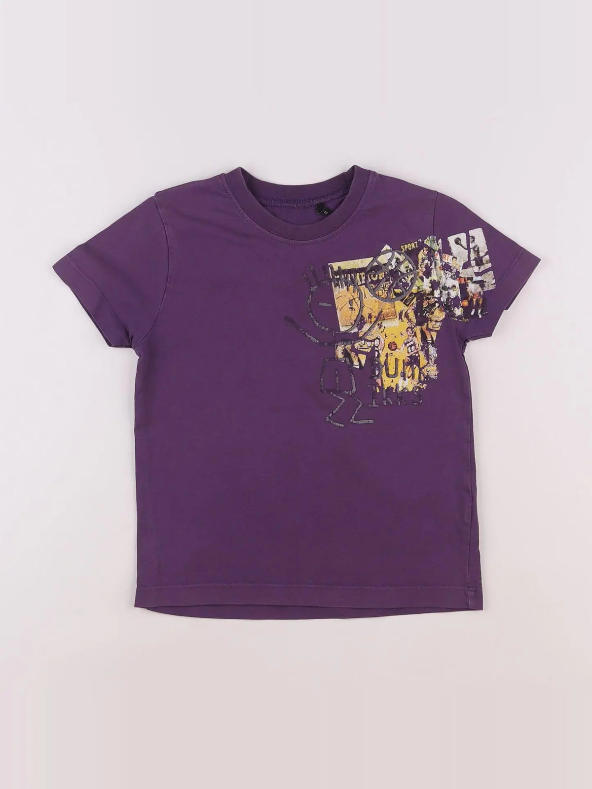 IKKS - tee-shirt violet - 3 ans