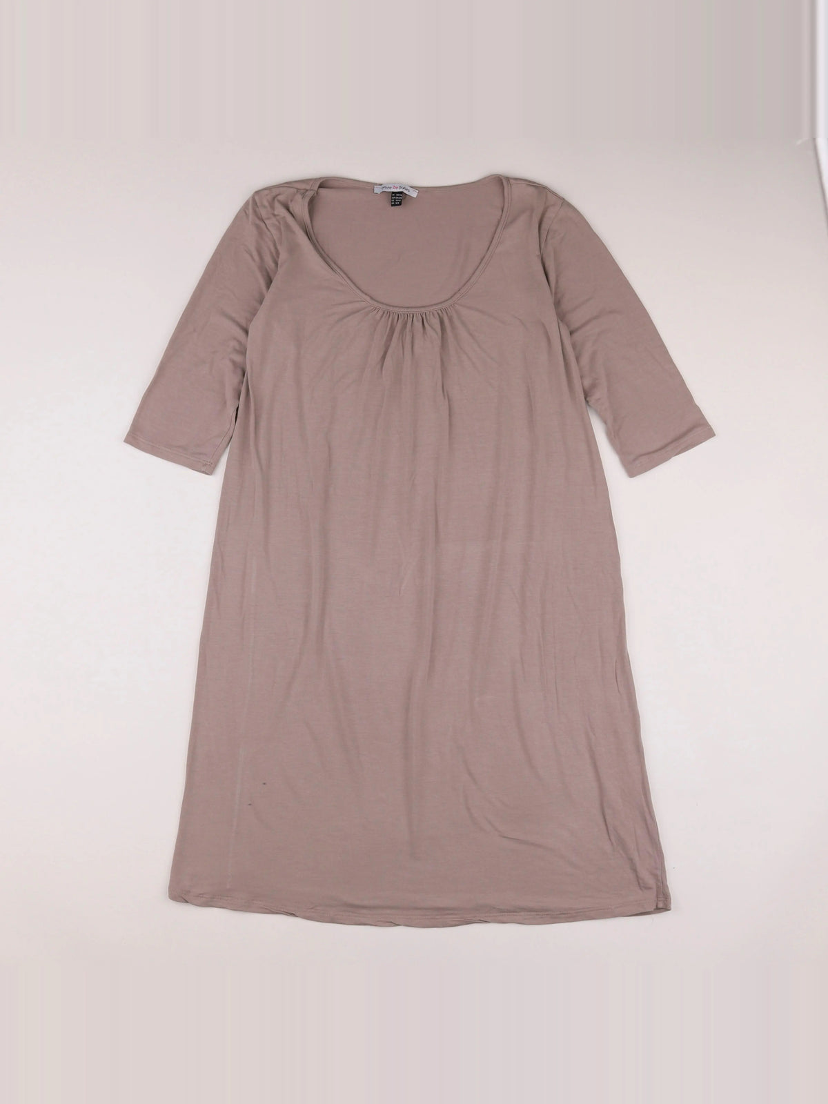 Envie de fraise - robe grossesse marron - 38 à 40