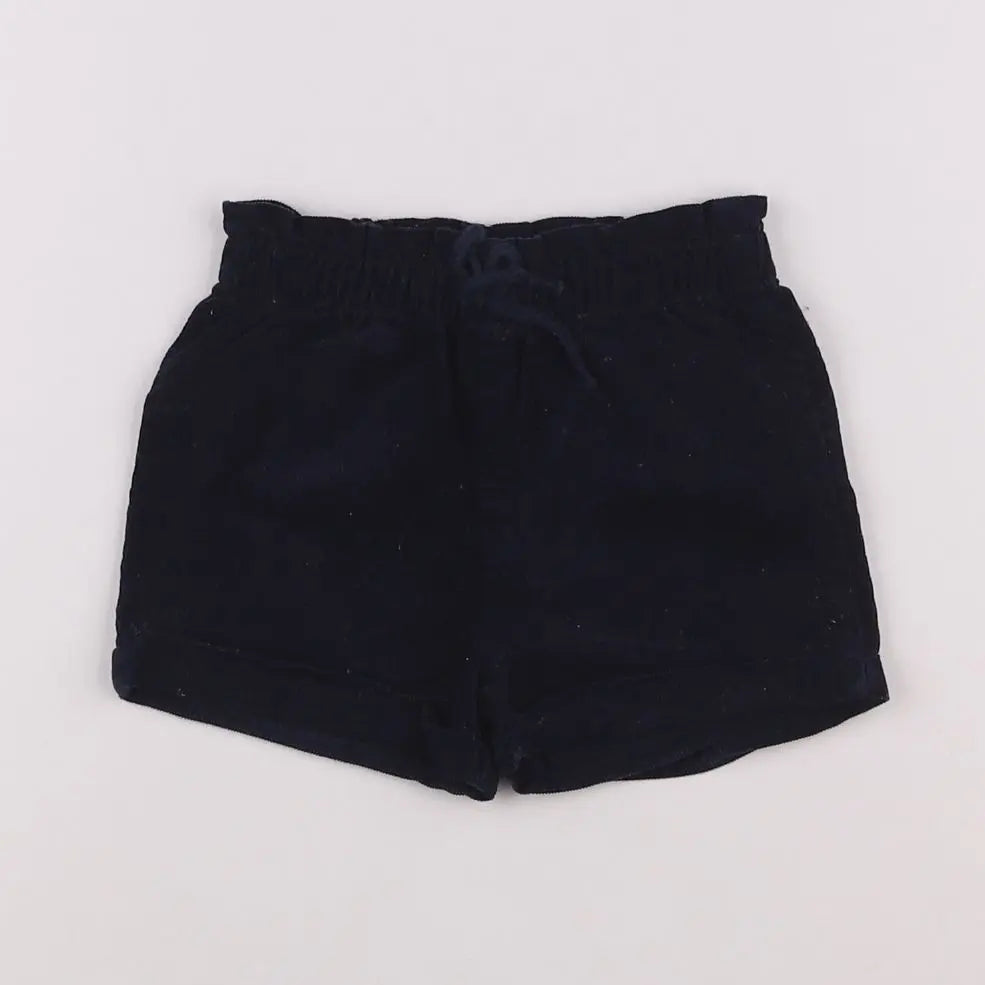 Vertbaudet - short bleu - 18 mois