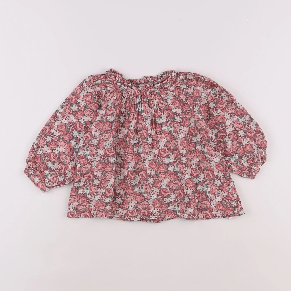 Vertbaudet - blouse multicolore - 12 mois