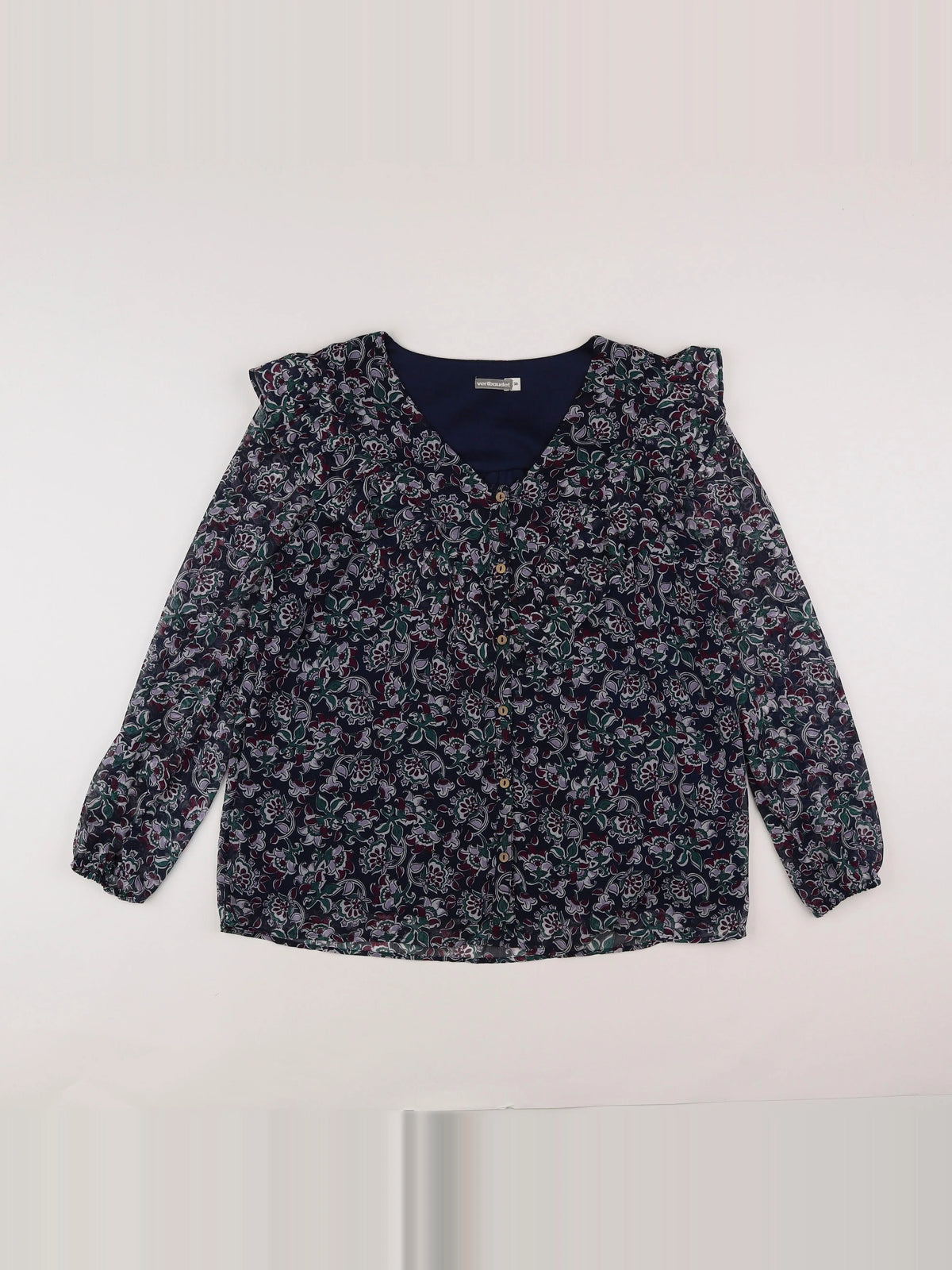 Vertbaudet - blouse grossesse bleu - 38
